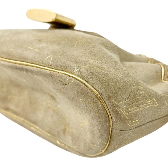 LOUIS VUITTON Vintage LV Monogram Extraordinary Theda Mini Bag Beige [105929] - Picture 9 of 15